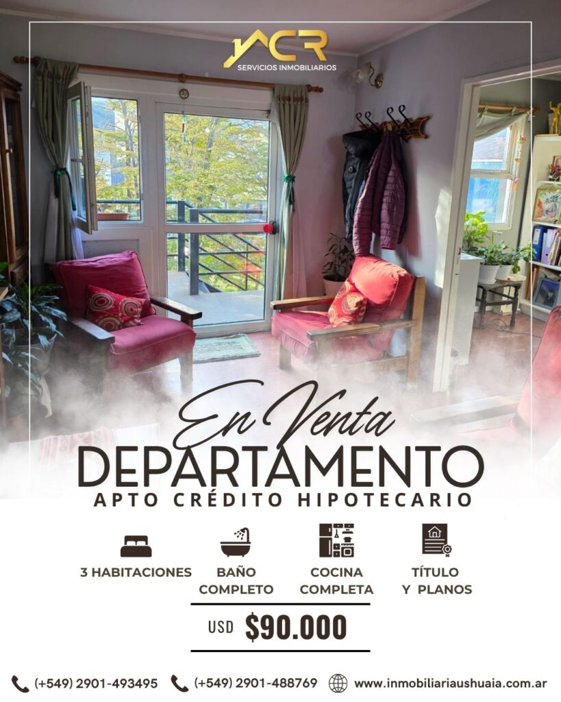 Departamento en venta · 300 Viviendas
